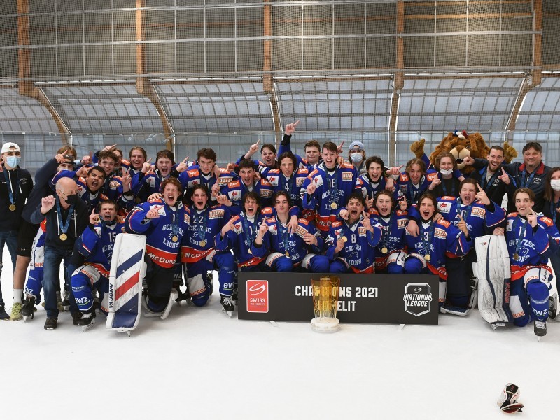 Eishockey: Mehrere KuSs ZO-Schüler sind Schweizermeister U17 Elit!