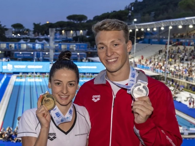 Schwimmen: Antonio Djakovic gewinnt EM-Silber in Rom!