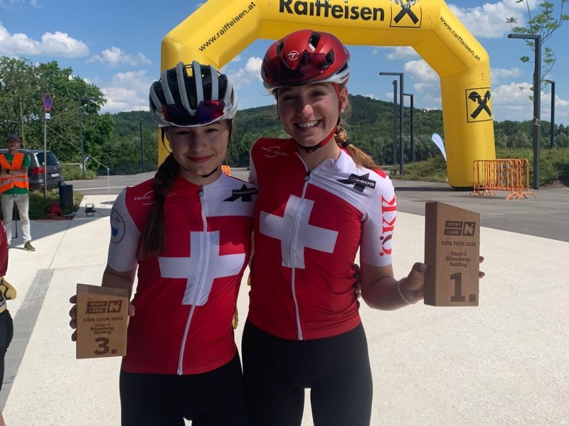 Muriel nahm erfolgreich an der internationalen NÖ-Frauentour in Österreich teil